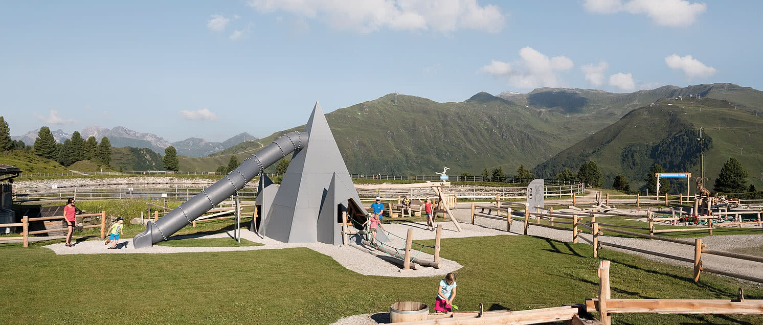 Mountain playground on the Penken at Fun Sport Station Penken