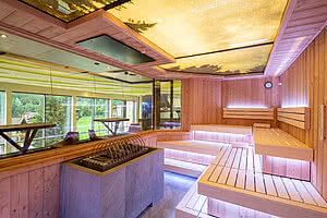 Biosauna im 5 Sterne Wellnesshotel Österreich STOCK resort