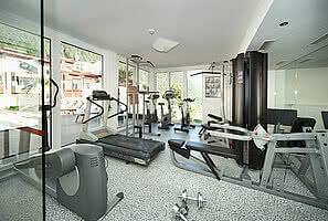 Fitness room in the Team Lodge STOCK resort