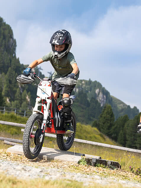 E-Trial Parcour am Penken bei der Funsportstation Penken