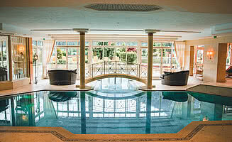 Pool in 5-Star Wellness Hotel Austria STOCK resort