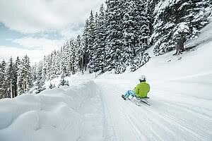 Tobogganing in Zillertal