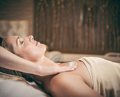 Treatment in the 5 star wellness hotel STOCK resort with treatments