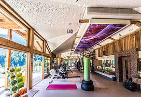 Sporthotel STOCK resort mit Fitnessstudio