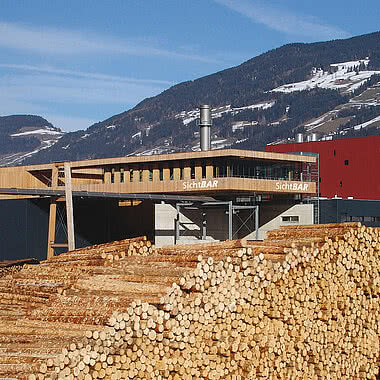 Exterior view of the wood adventure world in Fügen