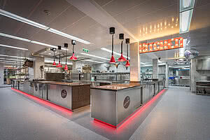 Kitchen in Gourmet Hotel STOCK resort in Austria