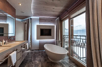 Bathroom in the Alpine Lodge III in STOCK resort